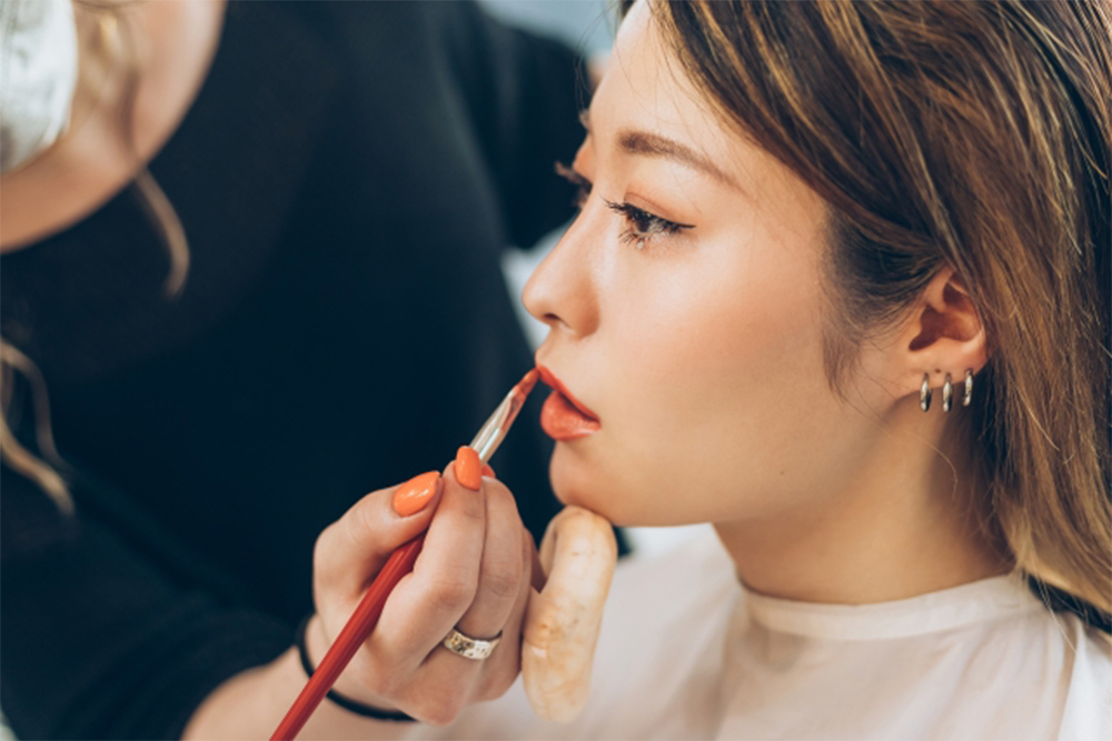 成人式当日の着付け・ヘアメイク