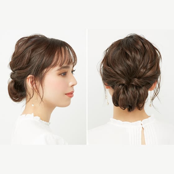 七五三ママのヘアセット4,400円