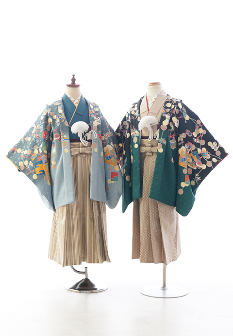 No.001 七五三和装(5歳リンクコーデ)